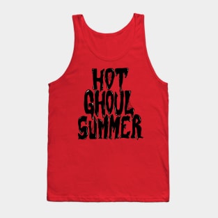 Hot Ghoul Summer (Black design) Tank Top